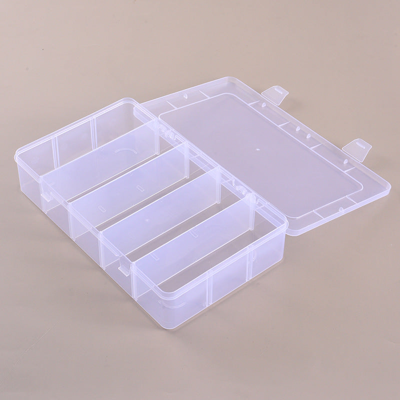Transparente Multi-Division Bastelbedarf Organizer Brehn