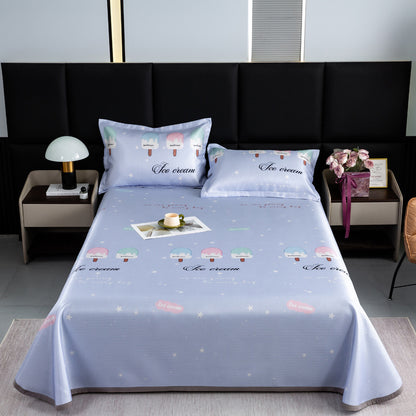 Damen edles Bettüberwurf aus hochwertigem Stoff mit floralen Motiven Brehn