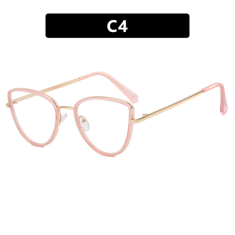 Damen extravagant geformte Brille Brehn