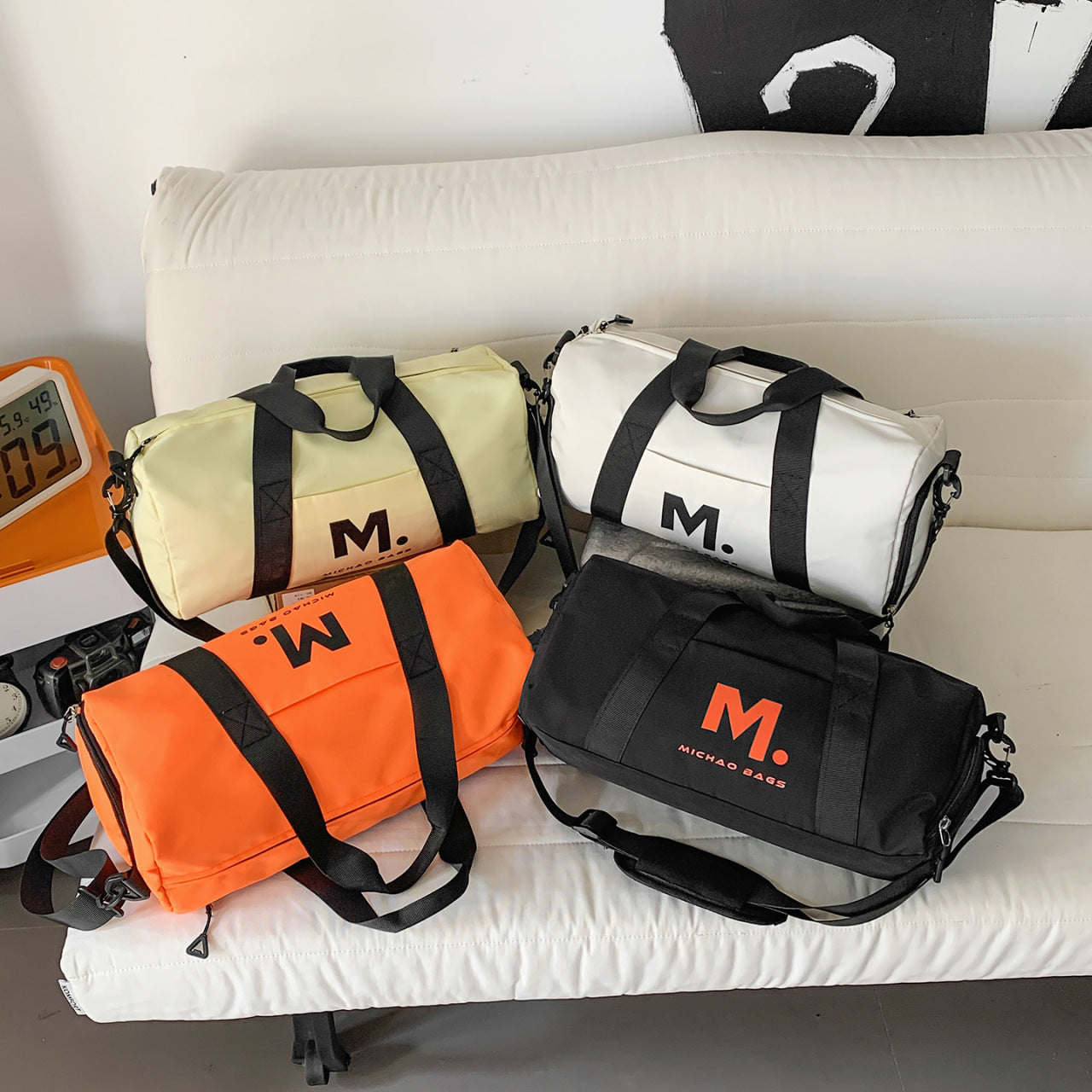 Sportliche Reisetasche Mit Strukturierten Innenfächern Brehn
