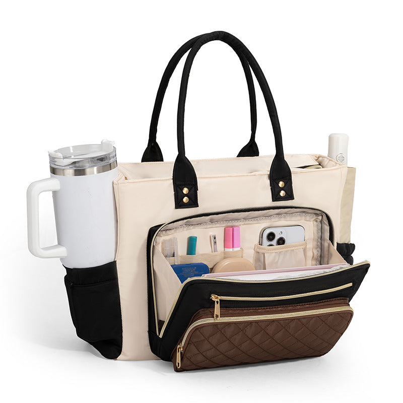 Handtasche mit Eleganter Steppoptik Brehn