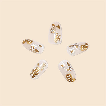 Gold Foil Dekorative Nagelkunst