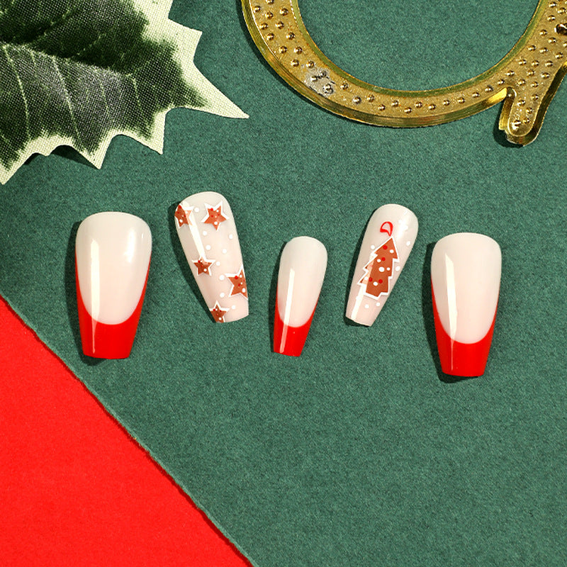 Kunstvolle Nagelkunst mit festlichem Weihnachtsdesign Brehn