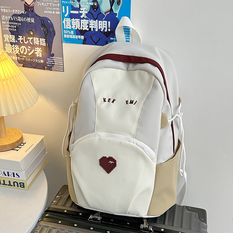 Multi-Taschen Leichte Schul-Rucksack
