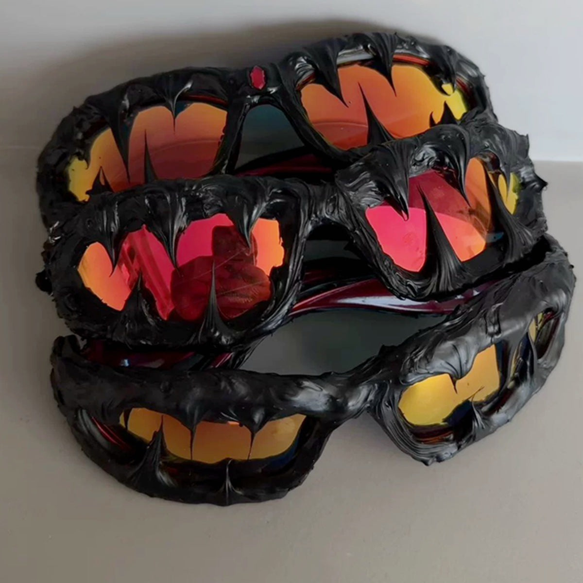 Damen Sportsonnenbrille mit kreativem Monster-Design Brehn