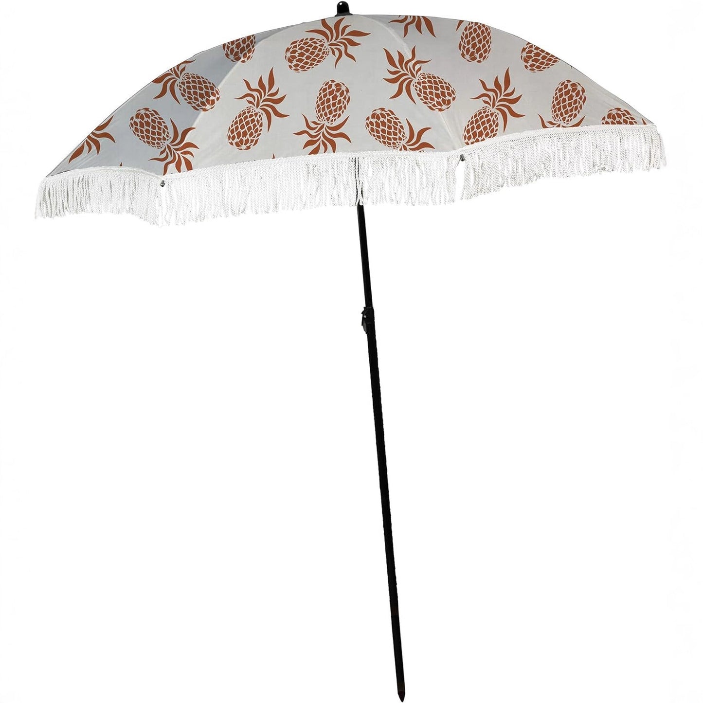 Damen Strand-Sonnenschutzschirm mit elegantem Fransen-Design Brehn