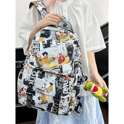 Grafikroman-inspirierter Rucksack
