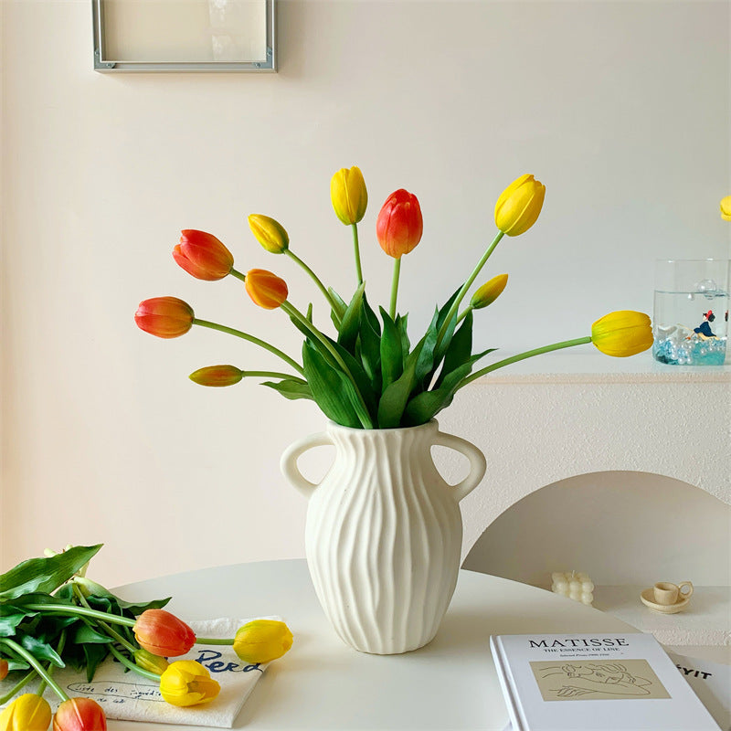 Dekorative Keramikvase