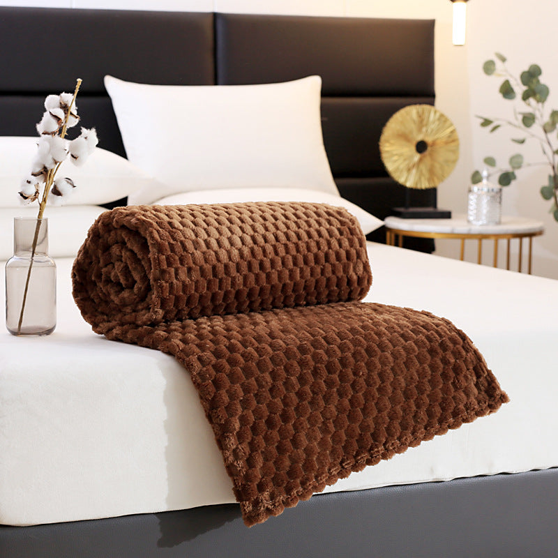 Damen Weiche und gemütliche Plaid Decke Brehn
