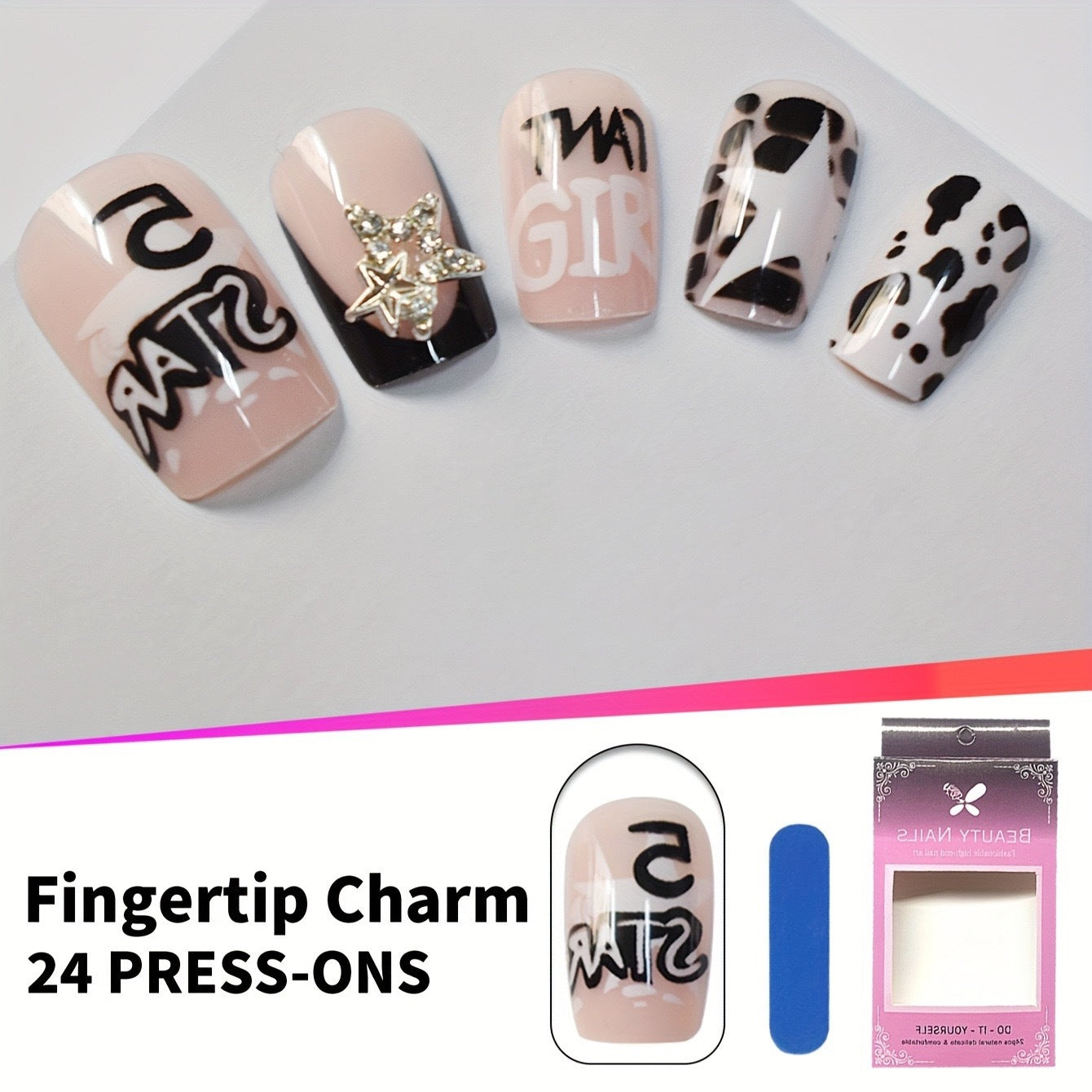 Chic Press-On Nagelset Brehn