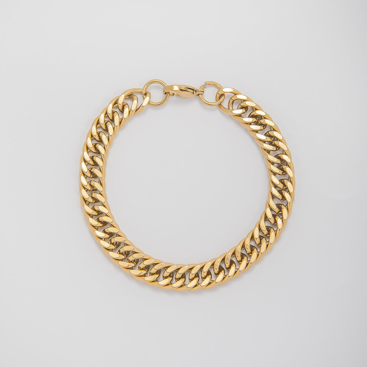 Schwergewicht Curb Link Kettenarmband Brehn