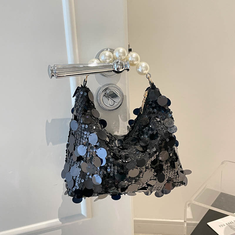 WoChic Glitzernde Abendhandtasche Brehn