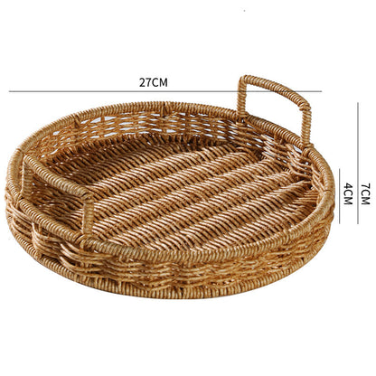 Handgefertigter Rattan Aufbewahrungskorb Brehn