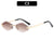 Elegante Augenwinkel-Sonnenbrille