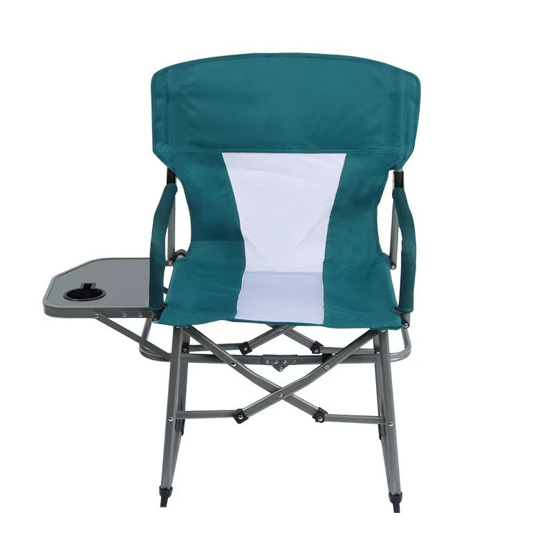 Faltbarer Campingstuhl Mit Seitlichem Tisch Brehn