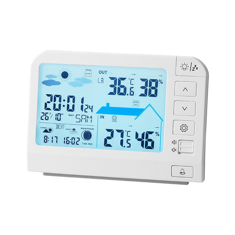 Digitaler Wetter-Alarmwecker mit multifunktionalem Display Brehn