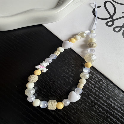 Verspielt Perlen Charm Brillenband Brehn