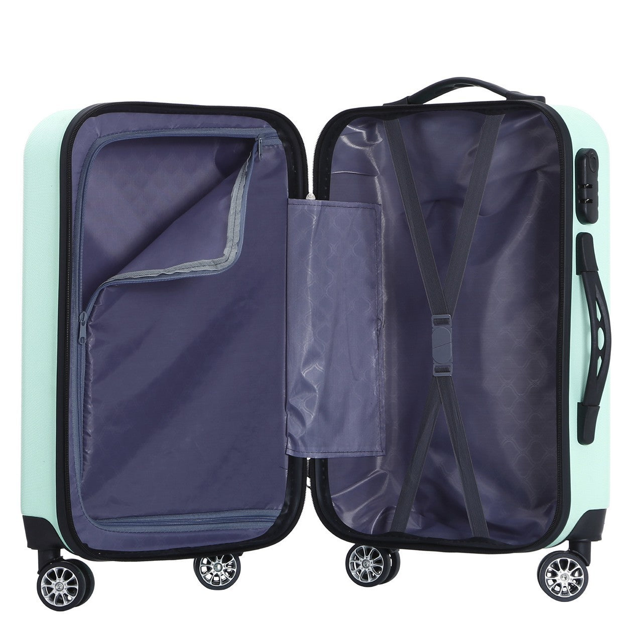 Unisex Gepolsterter Hartschalen-Handgepä suitcase Brehn