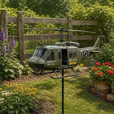 Helikopter Rasenornament Brehn