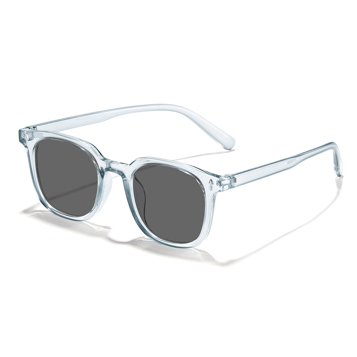 Damen modische Sonnenbrille mit transparentem Rahmen und UV-Schutz Brehn