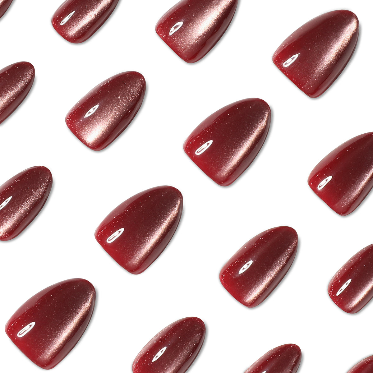 Kunstvolle Gel-Nägel in elegantem Hochglanz Finish Brehn