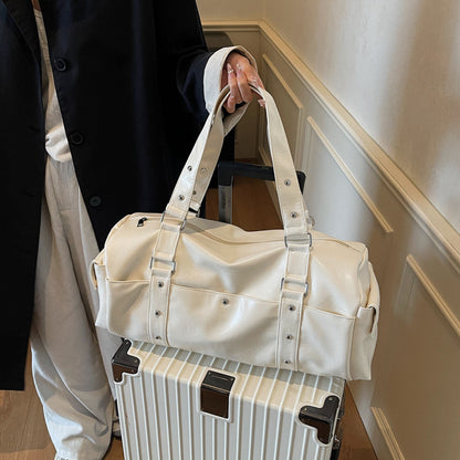 Elegante Leder Reise Duffel