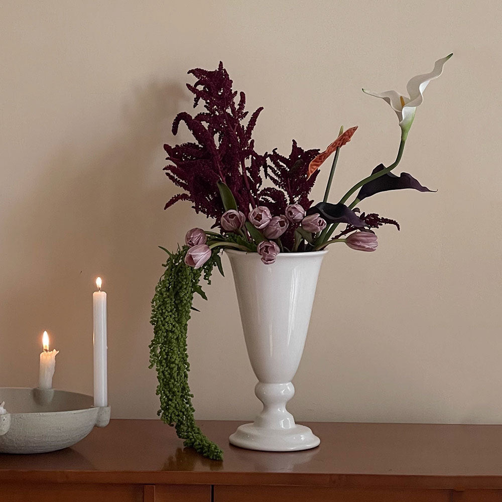 Elegante Mittelstück Vase
