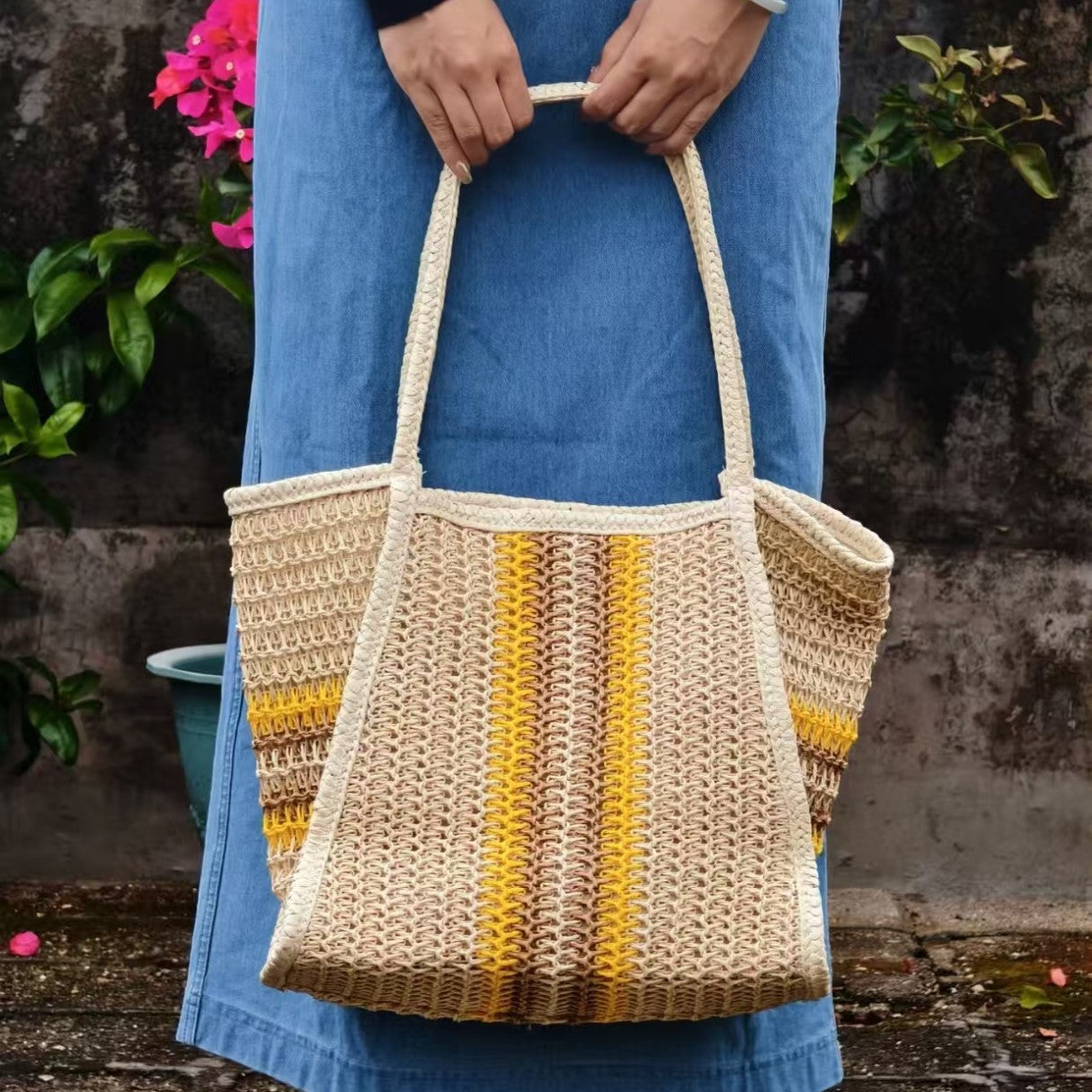 Große Netz-Strandtasche Brehn