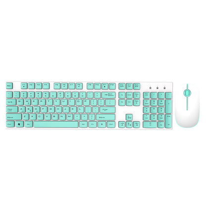 Slimline Kabelloses Tastatur und Maus Set Brehn
