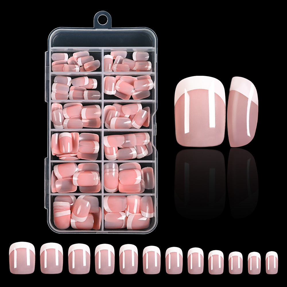 Premium French Tip Fake Nail Kollektion Brehn