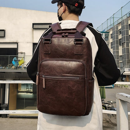 Eleganter Rucksack Aus Hochwertigem Leder Brehn