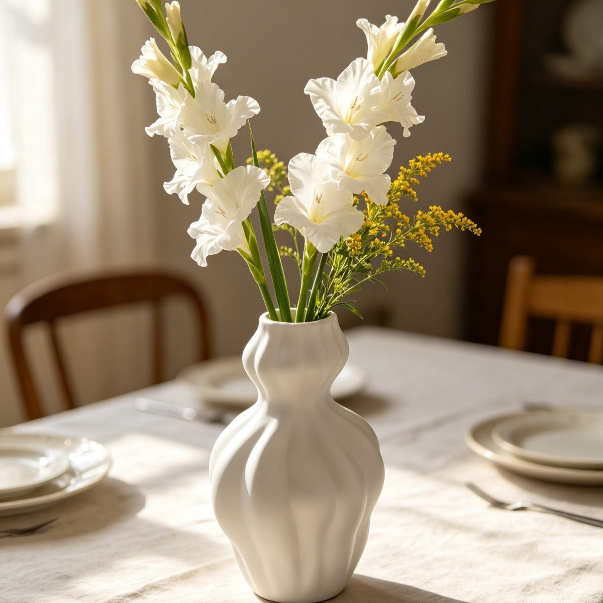 Abstract Skulptural Dekorative Vase Brehn