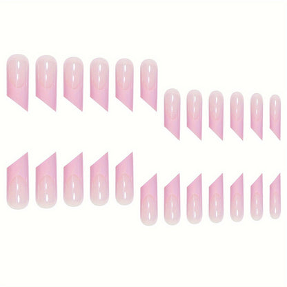 Skulptierte Stiletto Press-On Nagelset Brehn