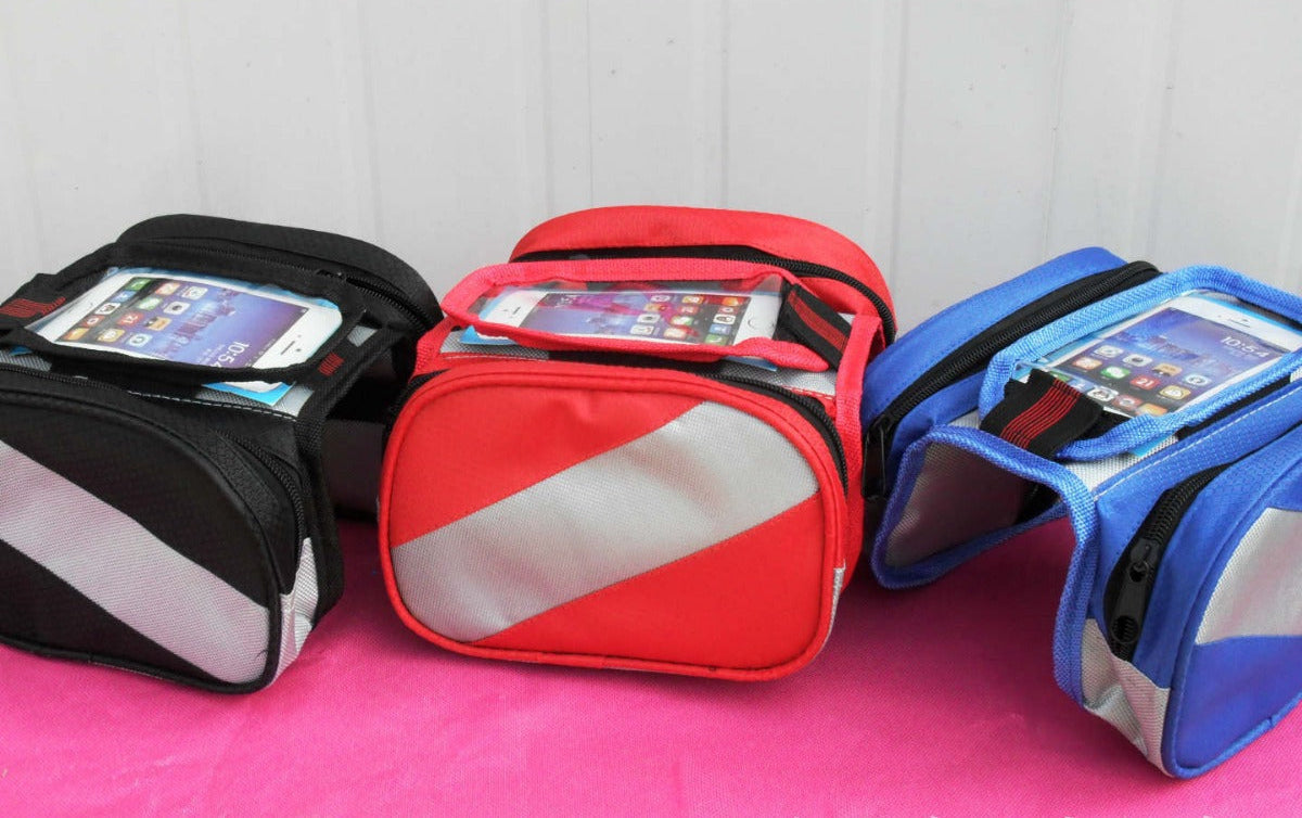 wasserfeste Fahrradlenkertasche mit Touchscreen-Handyfach Brehn
