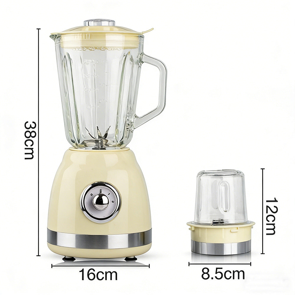 Premium Glasbehälter Mixer mit Multi-Geschwindigkeitssteuerung Brehn