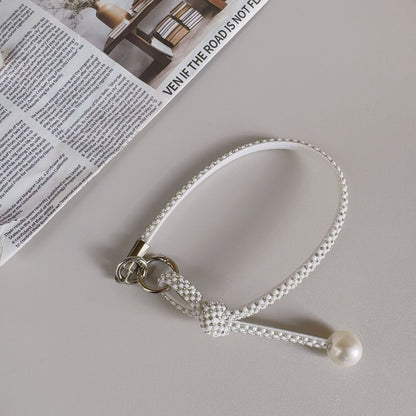 Elegante geknotte Perlenarmband-Band Brehn