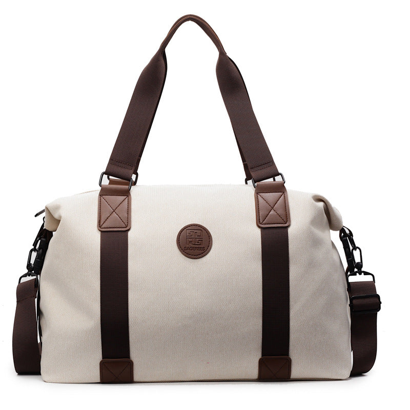 Sportliche Duffel-Tasche Mit Mehreren Fächern Und Verstellbarem Schulterriemen Brehn