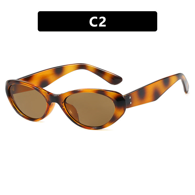 Damen modische Cat-Eye Sonnenbrille mit hochwertigem Kunststoffrahmen und UV-Schutz Brehn