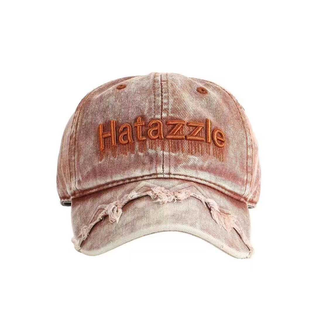 Herren Distressed Denim Baseball Cap Brehn 1784270737