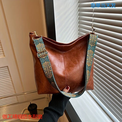 Leder Tragetasche