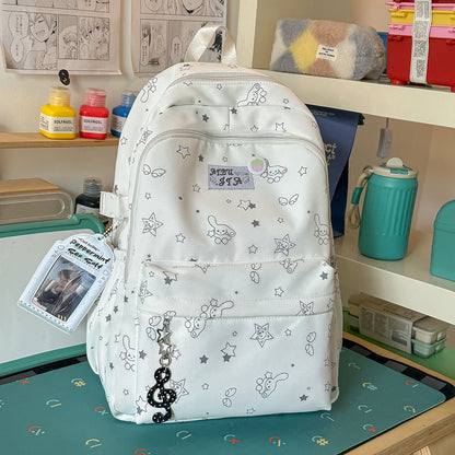 Stylischer Grafikdruck-Rucksack Brehn