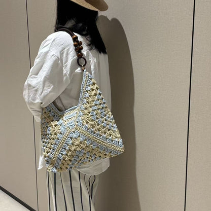 Handgeknüpfte Tragetasche Im Boho-Stil Brehn