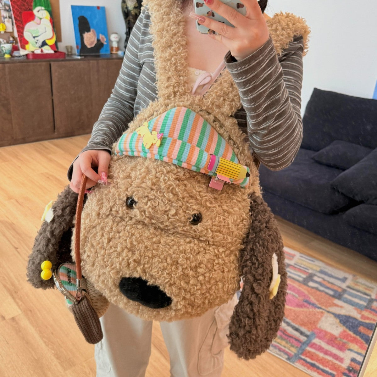 Rucksack Im Verspielten Tierdesign mit Ergonomischen Tragegurten Brehn