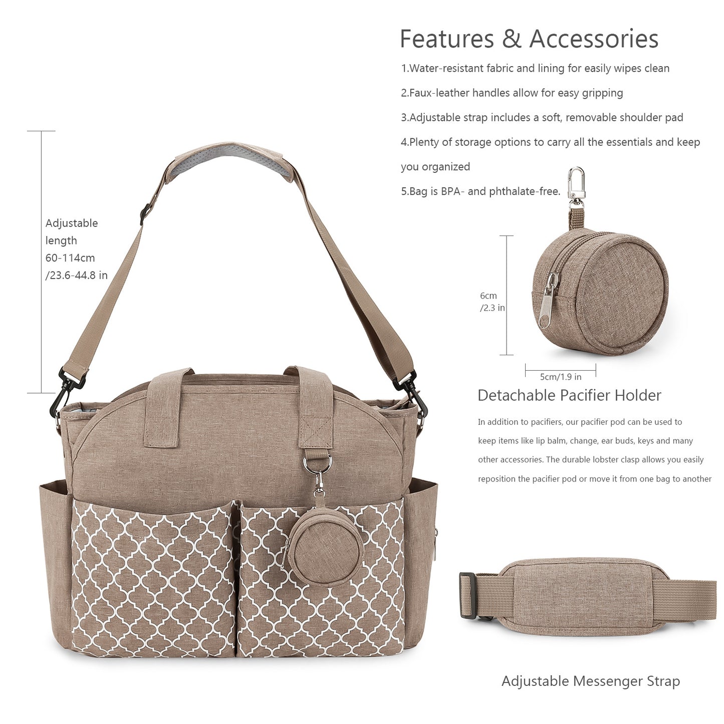 Praktische Allround-Tasche Brehn