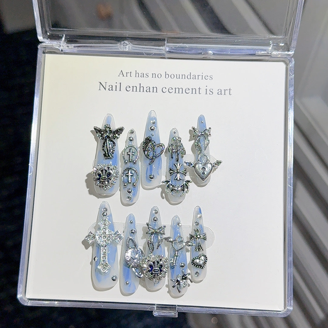 Glamouröse dekorative Nagelspitzen