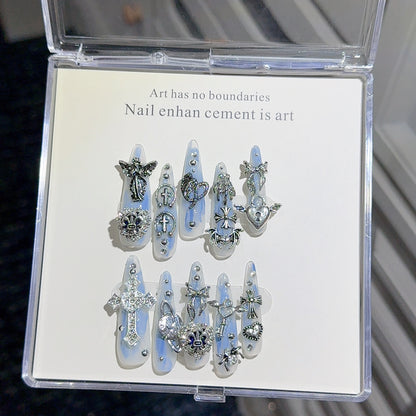 Glamouröse dekorative Nagelspitzen