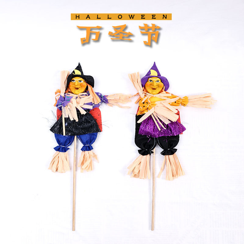 Dekorative Hexenpuppe Figurine