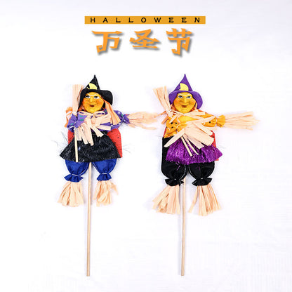 Dekorative Hexenpuppe Figurine