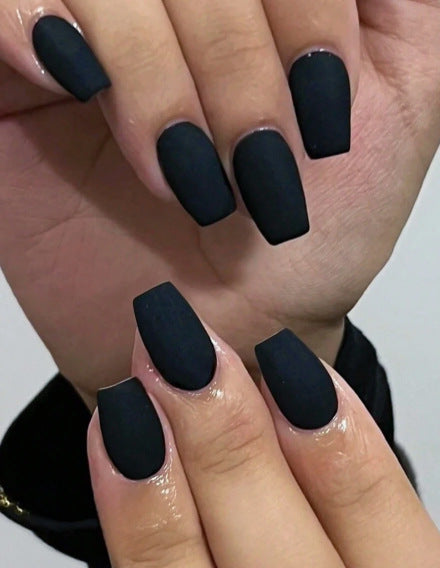 Künstlerische matte Press-On Nagelspitzen Brehn