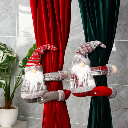 Dekorativer Weihnachtsmann Vorhanghalter Brehn